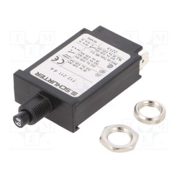 1 pcs x SCHURTER - 4410.0066 - Circuit breaker, 6A, MCB