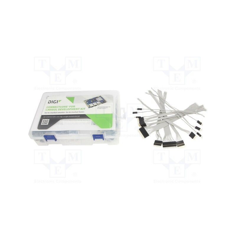 1 pcs x DIGI INTERNATIONAL - CC-WMX6UL-KIT - Single-board computer, i.MX6UL-2, 100x72mm, 5VDC, DDR3, OS: none