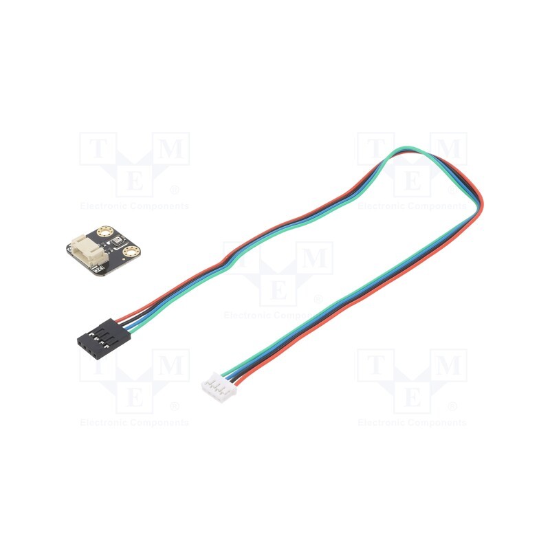 1 pcs x DFROBOT - SEN0528 - Sensor: atmospheric, temperature,humidity, I2C, 2÷5VDC, IC: AHT20