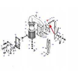1868460m1 retaining valve seal