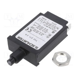 1 pcs x SCHURTER - 4410.0126 - Circuit breaker, 2A, MCB
