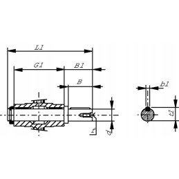 Single output shaft 28 mm