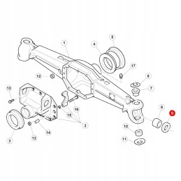 Ring simering claas 12018848b corteco