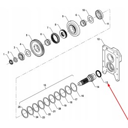 Pis08010007 oil seal 70 x 85 x 8
