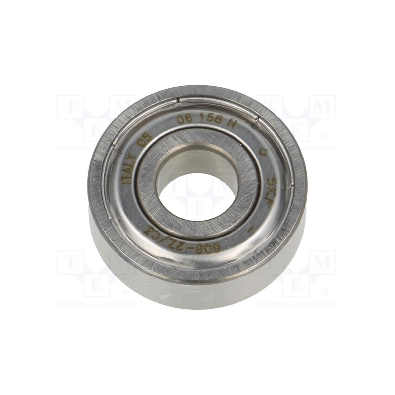 1 pcs x SKF - 608-2Z/C3 SKF - Bearing: single row deep groove ball, Øint: 8mm, Øout: 22mm, W: 7mm