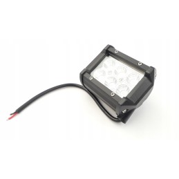 Halogen flood work lamp 6led 18w 1800lm 4x4
