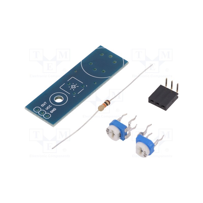 1 pcs x ROBOFUN - RBFN-EU-SEN-BMT-12 - Sensor: sensor adapter, 5VDC, socket,pin header, I/O: 3