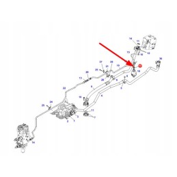 X592501205000 hydraulic reduction m18 x 1 5