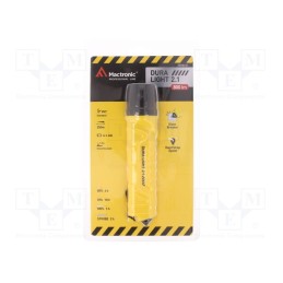 1 set x MACTRONIC - PHH0121 - Torch: standard, 800lm, Ø40x172mm, yellow-black