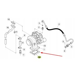 7700061288 turbocharger gasket