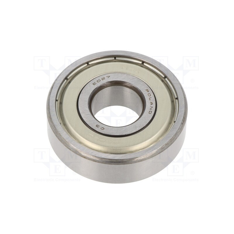 1 pcs x NSK - 6303 ZZ C3 E NSK - Bearing: ball, Øint: 17mm, Øout: 47mm, W: 14mm, bearing steel
