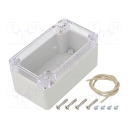 1 pcs x HAMMOND - RZ0205C - Enclosure: multipurpose, X: 65mm, Y: 115mm, Z: 55mm, Ritec, IP65