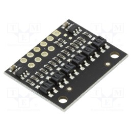 1 pcs x POLOLU - QTR-HD-06A REFLECTANCE SENSOR ARRAY - Sensor: distance, reflective, 2.9÷5.5VDC, analog, Ch: 6, 25x20mm, HD