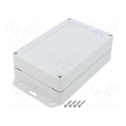 1 pcs x KRADEX - ZP180.120.60SUJ TM PC - Enclosure: multipurpose, X: 120mm, Y: 180mm, Z: 60mm, ZP, light grey