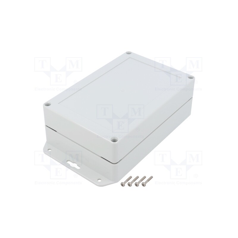 1 pcs x KRADEX - ZP180.120.60SUJ TM PC - Enclosure: multipurpose, X: 120mm, Y: 180mm, Z: 60mm, ZP, light grey