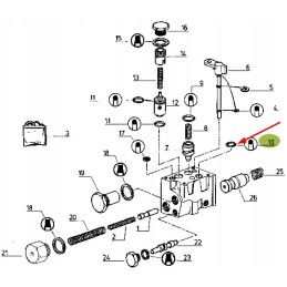 0854443200 hydraulic block o-ring 13 3 x 2 4