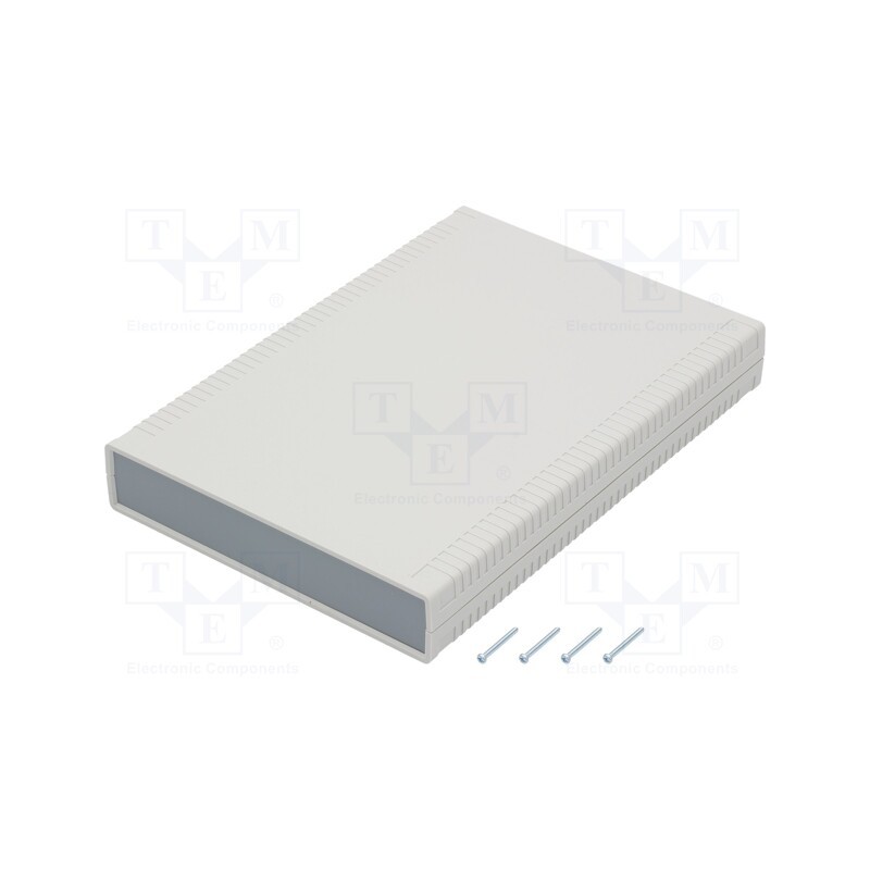 1 pcs x GAINTA - G769 - Enclosure: with panel, X: 200mm, Y: 280mm, Z: 40mm, ABS, light grey