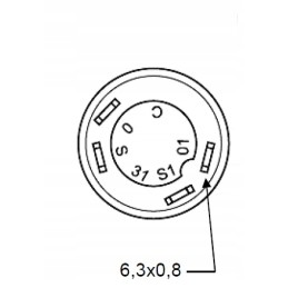 Push-button switch differential lock
