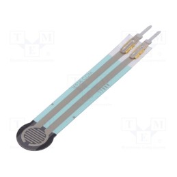 1 pcs x POLOLU - FORCE-SENSING RESISTOR: 0.2? - Sensor: pressure, FSR, analog, FSR 400, Ø5mm, Range: 0,2÷20N
