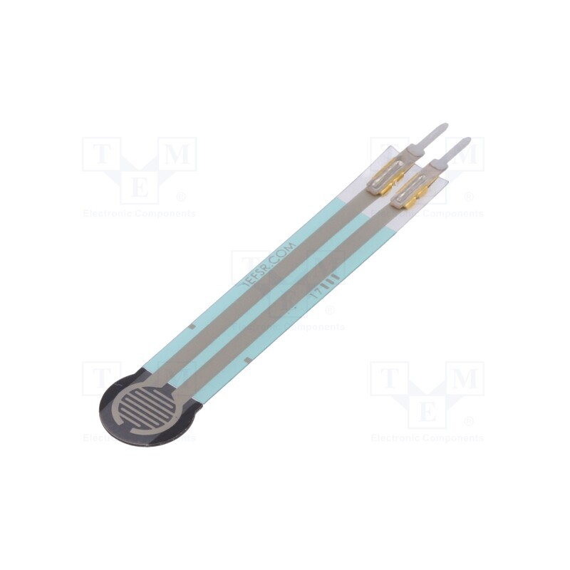 1 pcs x POLOLU - FORCE-SENSING RESISTOR: 0.2? - Sensor: pressure, FSR, analog, FSR 400, Ø5mm, Range: 0,2÷20N