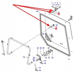 3902365m1 rubber ring 8 x 30 x 3