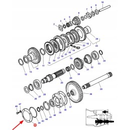883620m1 gearbox cover