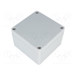 1 pcs x HAMMOND - 1554E2GY - Enclosure: multipurpose, X: 90mm, Y: 90mm, Z: 60mm, 1554, grey