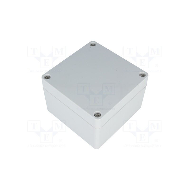 1 pcs x HAMMOND - 1554E2GY - Enclosure: multipurpose, X: 90mm, Y: 90mm, Z: 60mm, 1554, grey