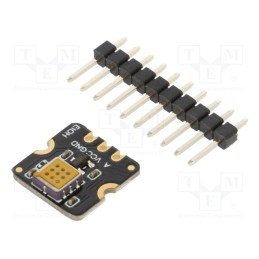 1 pcs x DFROBOT - SEN0569 - Sensor: gas level, ethanol (EtOH), 3.3÷5VDC, 13x13x2.5mm