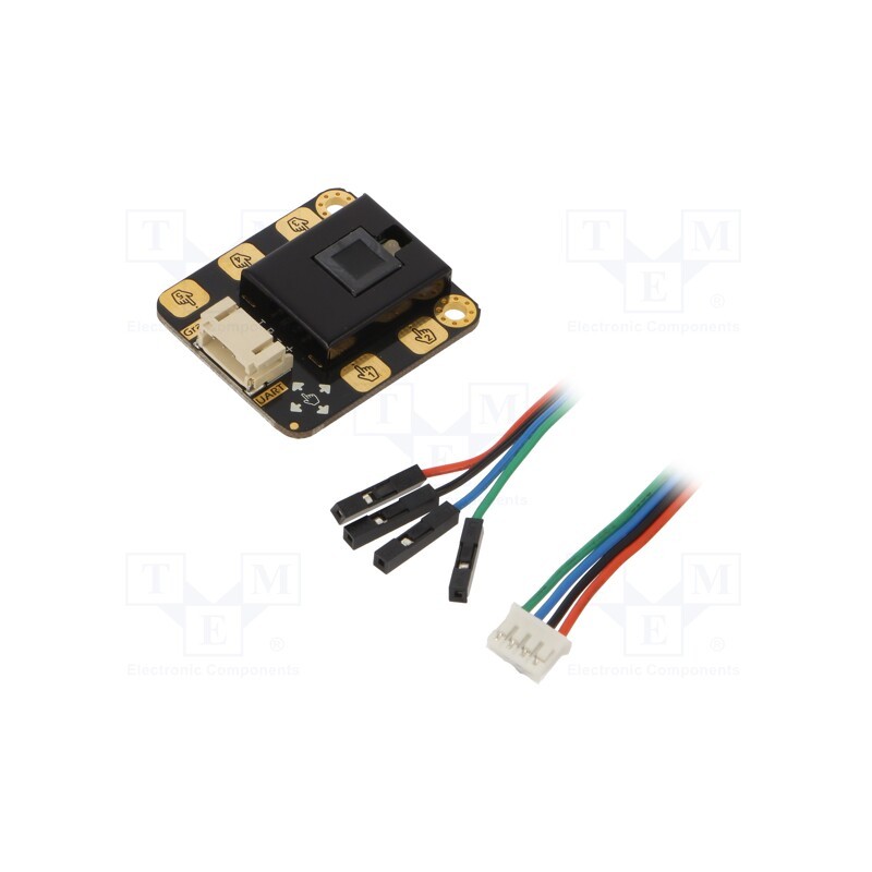 1 pcs x DFROBOT - SEN0285 - Sensor: gestures, infrared, UART, 3.3÷5VDC, Gravity, Dim: 36x32mm