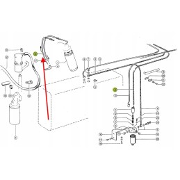 761364 0 fuel system pipe connector Ø 8 mm