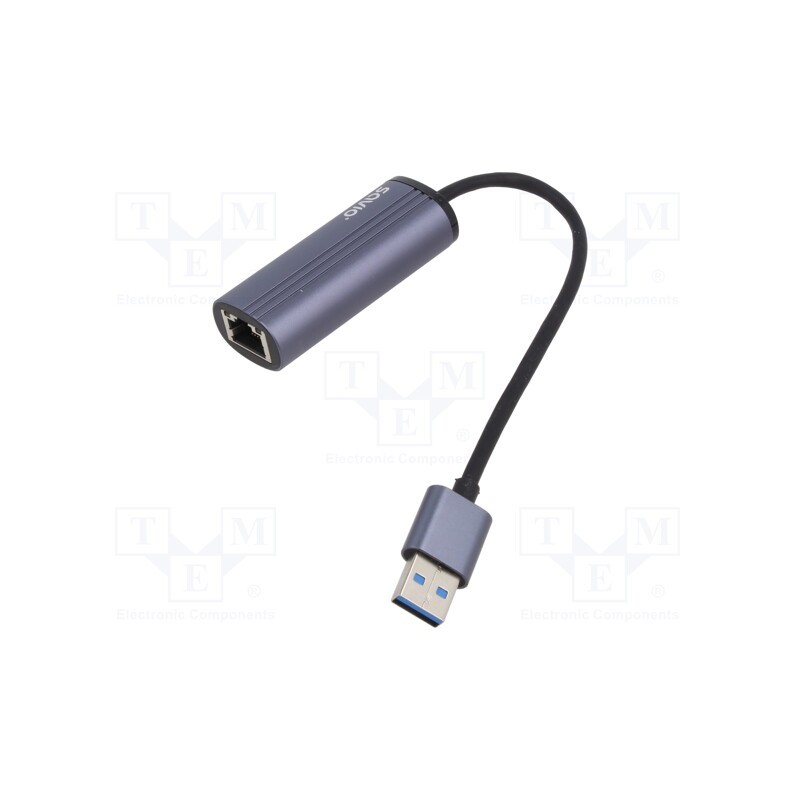 1 pcs x SAVIO - SAVAK-55 - USB to Fast Ethernet adapter, USB 3.1, 10/100/1000Mbps, PnP