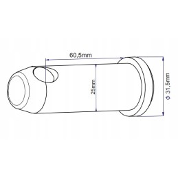 Mf3 morga drawbar pin