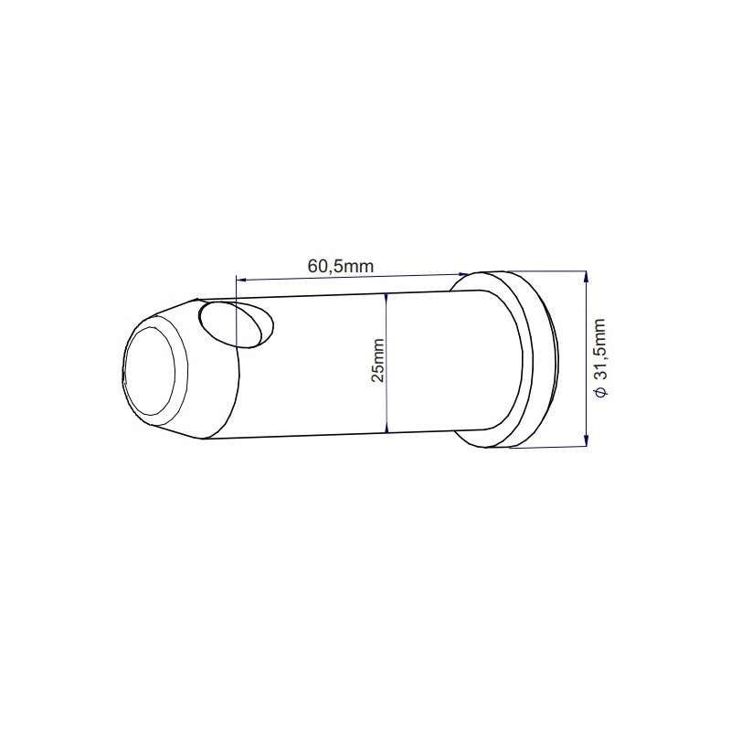 Mf3 morga drawbar pin