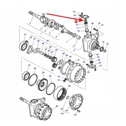 3426231m1 spacer 54 x 63 x 0 5 mm