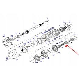 X533813400000 expansion retaining ring 47 x 1 5