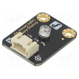 1 pcs x DFROBOT - DFR0026 - Sensor: ambient light, analog, 5VDC, Kit: module,cables, Gravity