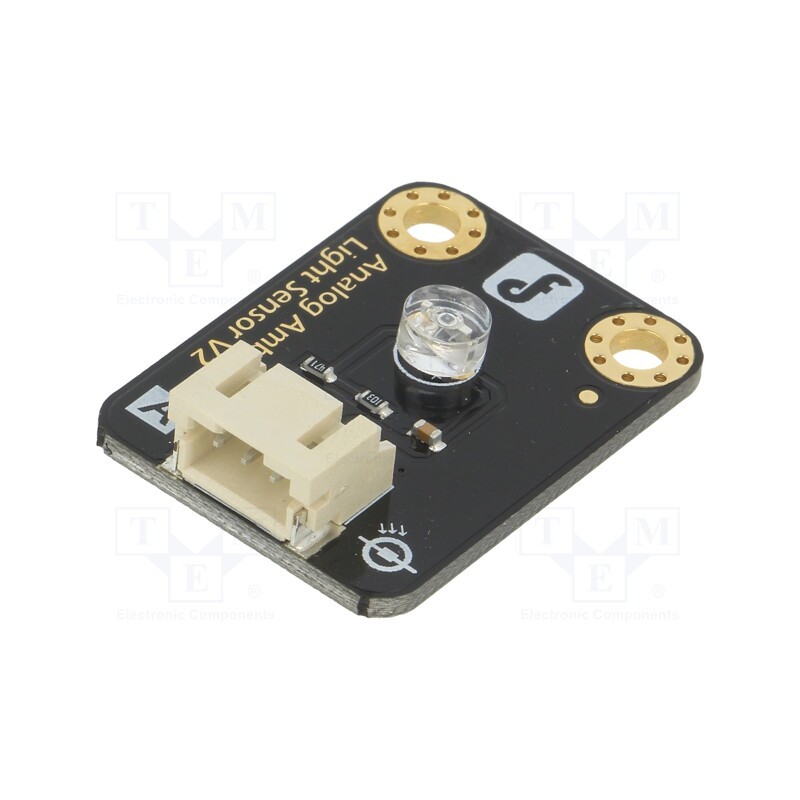 1 pcs x DFROBOT - DFR0026 - Sensor: ambient light, analog, 5VDC, Kit: module,cables, Gravity