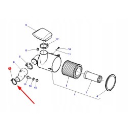 3010156x1 snail clamp 70 90 agco