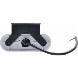 Rectangular LED marker lamp 12 24v with cable