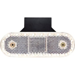 Rectangular LED marker lamp 12 24v with cable