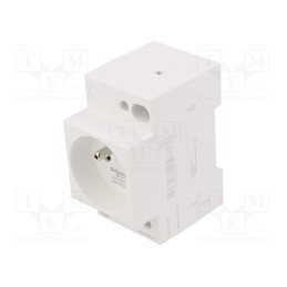 1 pcs x SCHNEIDER ELECTRIC - A9A15306 - E-type socket, 250VAC, 16A, for DIN rail mounting, ACTI9