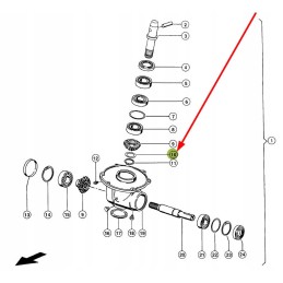 237909 0 gear spacer
