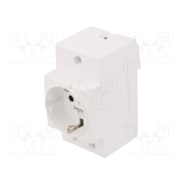 1 pcs x SCHNEIDER ELECTRIC - A9A15303 - F-type socket (Schuko), 250VAC, 16A, for DIN rail mounting