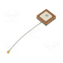 1 pcs x YIC - ATIGG1840 - Antenna, GNSS,GPS, 1.5dBi, RHCP, 18x18x4mm, IPEX, -40÷85°C