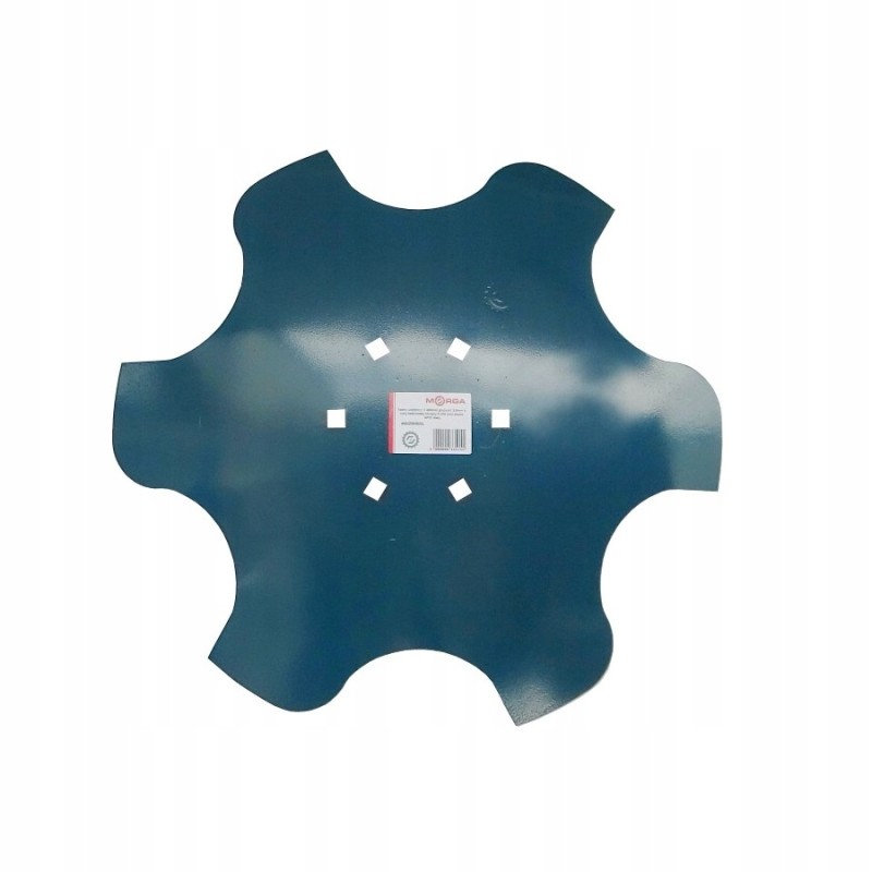 Serrated plate 460, thickness 4mm, extreme 6 holes under