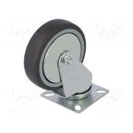 1 pcs x COLSON - JDPE 1001 1001 - Transport wheel, Ø: 100mm, W: 27mm, H: 134mm, torsional, 90kg