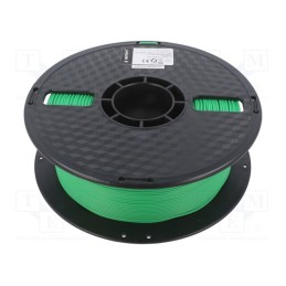 1 rol x GEMBIRD - 3DP-PLA1.75-01-G - Filament: PLA, 1.75mm, green, 190÷220°C, 1kg