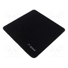 1 pcs x SAVIO - SAVGBEPCS - Mouse pad, black, 250x250x2mm