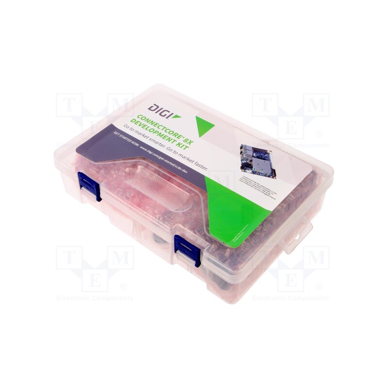 1 pcs x DIGI INTERNATIONAL - CC-WMX8-KIT - Single-board computer, i.MX8M QuadXPlus, 100x72mm, 5VDC, LPDDR4